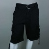 Jordan Craig Twill Belted Cargo Shorts