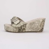 Platform sandals are the rage and these feature a ssssexy ssssssssnake print. Pick up yours today.