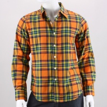 Completely eliminate the static you've caught lately about your wardrobe by rocking this legit long sleeve woven. This men's shirt features a plaid print throughout, long sleeves, front button closure & button cuffs. 60% Cotton, 40% Polyester. Machine wash. Imported.