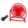 360 Degree Rotating USB Mini Fan for Laptop PC Red. Christmas Shopping, 4% off plus free Christmas Stocking and Christmas Hat!