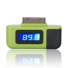 Hands-free FM Transmitter with Remote for iPod Nano iPhone iPad Green. Christmas Shopping, 4% off plus free Christmas Stocking and Christmas Hat!