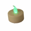 12 Green LED Light Wedding Party Flameless Candle. Christmas Shopping, 4% off plus free Christmas Stocking and Christmas Hat!