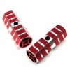 Red Axle Foot Pegs for Bicycle Bike. Christmas Shopping, 4% off plus free Christmas Stocking and Christmas Hat!