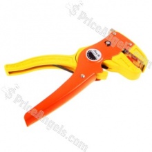 - Easy to strip multiple wires - 2 in 1.wire stripper and cutter- Applicable wire stripper size: 0.5mm-6mm- Self adjusting mechanism - Strip 8mm width flat cable also applicable