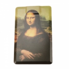 2GB 2nd Gen Mona Lisa Credit Card MP3 Player. Christmas Shopping, 4% off plus free Christmas Stocking and Christmas Hat!