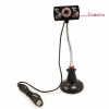 5MP USB PC Webcam Web Camera with Flowers Black. Christmas Shopping, 4% off plus free Christmas Stocking and Christmas Hat!