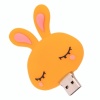 2GB Big Head Rabbit USB Flash Drive Yellow. Christmas Shopping, 4% off plus free Christmas Stocking and Christmas Hat!