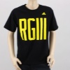 Follow the rise of RG III with the boys' adidas RGIII Tee shirt. Here to honor the Washington quarterback's performance on Pro Day and beyond, the football t-shirt features a big " RGIII"  screenprinted on the front. 100% Cotton. Machine Wash. Imported.