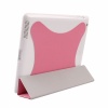 Smart Cover Leather Back Case Cover for iPad 2 Pink. Christmas Shopping, 4% off plus free Christmas Stocking and Christmas Hat!