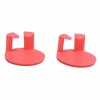 2pcs Mini Hook Plastic Adhesive Wall Hangers. Christmas Shopping, 4% off plus free Christmas Stocking and Christmas Hat!