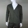 Galaxy LINCOLN SOLID CARDIGAN CHARCOAL