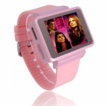 K1 Quad Band Spy Camera FM Touch Screen Watch Cell Phone with Flashlight Pink. Christmas Shopping, 4% off plus free Christmas Stocking and Christmas Hat!