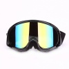 Motorcycle Goggles Skiing Glasses with Black Frame and One Colorful Lens. Christmas Shopping, 4% off plus free Christmas Stocking and Christmas Hat!