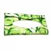 Green Leather Tissue Holder Case for Car. Christmas Shopping, 4% off plus free Christmas Stocking and Christmas Hat!