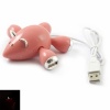 Cute Mouse 4 Port USB Hub for Laptop Computer Pink. Christmas Shopping, 4% off plus free Christmas Stocking and Christmas Hat!