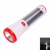 Solar Power Supply Multi-Function Flashlight Torch White & Red. Christmas Shopping, 4% off plus free Christmas Stocking and Christmas Hat!