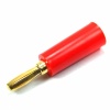 Red Loudspeaker Cable Plug. Christmas Shopping, 4% off plus free Christmas Stocking and Christmas Hat!