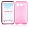 Circle Pattern Hard Clear TPU Gel Case for HTC Desire HD Purple. Christmas Shopping, 4% off plus free Christmas Stocking and Christmas Hat!