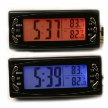 Digital Thermometer with Alarm with Clock. Christmas Shopping, 4% off plus free Christmas Stocking and Christmas Hat!