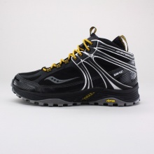 Running shoe comfort in a lightweight hiking boot. The upper is made from waterproof breathable Gore-Tex® and a 4mm heel-to-toe offset encourages better balance on slippery terrain. Imported.