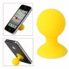 Suction Ball Stand Holder for iPhone/iTouch Yellow. Christmas Shopping, 4% off plus free Christmas Stocking and Christmas Hat!