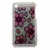 Leaf Pattern Rhinestone Bling Plastic Case for iPhone 3G. Christmas Shopping, 4% off plus free Christmas Stocking and Christmas Hat!