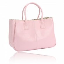 Stylish Women PU Leather Handbag Pink. Christmas Shopping, 4% off plus free Christmas Stocking and Christmas Hat!