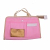 Multifunction Storage Handbag Multiple Pockets Pink. Christmas Shopping, 4% off plus free Christmas Stocking and Christmas Hat!