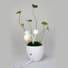 Romantic Mushroom Ceramics LED Night Light. Christmas Shopping, 4% off plus free Christmas Stocking and Christmas Hat!