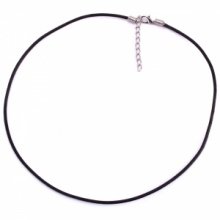 2.5CM Thick Leather Necklace. Christmas Shopping, 4% off plus free Christmas Stocking and Christmas Hat!