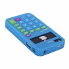 Calculator Style Silicone Case for iPhone 4 Blue. Christmas Shopping, 4% off plus free Christmas Stocking and Christmas Hat!