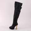 Infuse your wardrobe with these stylish knee high boots.