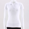 Honey Bun Tilly Solid Knit Plus Size Polo