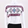 Davida Earna Fringed Top