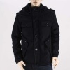 Make an easy transition to the winter season with this Donald Hooded Field Coat.