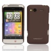 Matte Hard Case for HTC Salsa G15 Brown. Christmas Shopping, 4% off plus free Christmas Stocking and Christmas Hat!