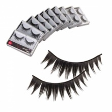 10 Pairs False Eyelash Eye Lash with Glue. Christmas Shopping, 4% off plus free Christmas Stocking and Christmas Hat!