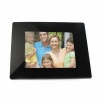 8 Black Mirror Digital Photo Frame with 2GB Memory Card. Christmas Shopping, 4% off plus free Christmas Stocking and Christmas Hat!