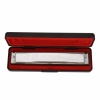 New Qimei 24 Holes Key of A Harmonica Sivler + Box. Christmas Shopping, 4% off plus free Christmas Stocking and Christmas Hat!