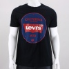 Pay homage to an American original with this men's graphic tee by Levi's. Features a ribbed crew neck, printed inside label and front screen print graphic. 100% Cotton. Machine Wash. Imported.