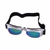 Motorcycle Goggles Foldable Windproof Glasses with Silver Frame and Colorful Lens. Christmas Shopping, 4% off plus free Christmas Stocking and Christmas Hat!