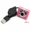 5MP USB PC Webcam Web Camera for Notebook Pink. Christmas Shopping, 4% off plus free Christmas Stocking and Christmas Hat!