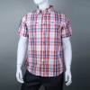 Pacific Blue Brian Plaid Woven Tee