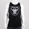 Give new meaning to the silver & black attack with this graphic tank top.