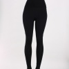 These basic high waisted leggings are a must-have staple for any womens wardrobe and feature a stretchy, lightweight knit. 92% cotton, 8% spandex. Made in USA.