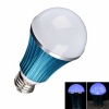 E27 5W 140 Lumen Blue Light Bulb with Blue Car Alluminum Case (85-265V). Christmas Shopping, 4% off plus free Christmas Stocking and Christmas Hat!