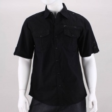 Crisp like your favorite cold beer on a warm summer day, this button down refreshes your outfit with casual style.