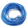 25 Feet Blue CAT5 RJ45 Ethernet Network Cable. Christmas Shopping, 4% off plus free Christmas Stocking and Christmas Hat!