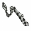 Fashion Plaid Design Men's Neck Tie Black. Christmas Shopping, 4% off plus free Christmas Stocking and Christmas Hat!