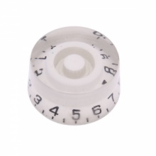 Electric Guitar Speed Volume Tone Knob White. Christmas Shopping, 4% off plus free Christmas Stocking and Christmas Hat!